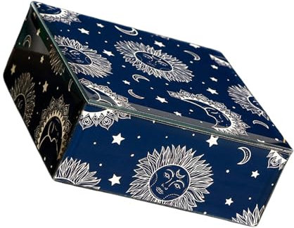 LEJIAJU Versatile Jewelry Storage Box Stylish Glass Jewelry Container Strorage Box for Rings and Necklaces Collection