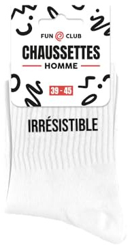 STC Chaussettes blanches irresistible homme