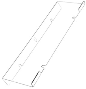 LOLIPPYY Soporte Ergonómico Acrílico para Teclado de Ordenador Elevador Inclinado para Oficina y Soporte Estable para Teclado de Escritorio Accesorio Práctico para Organización