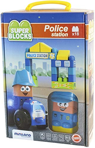 Miniland - Super Blocks Police Station (32353)