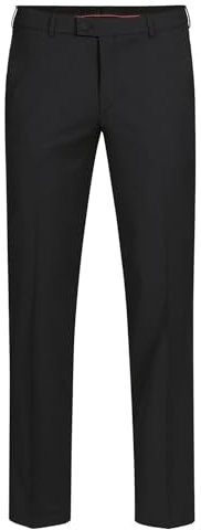 Greiff Corporate Hose Herren Modern with 37.5 Regular Fit Schwarz 58