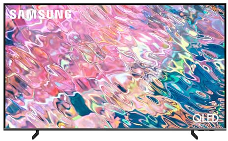 Samsung TV QE43Q65BAUXZT, Smart TV 43 Serie Q65B QLED 4K UHD, Compatibile con Alexa e Google Assistant, Black, 2022, DVB-T2 [Esclusiva Amazon]