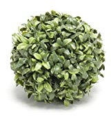 künstliche Buchsbaumkugel grün D. 15cm UV beständig Emerald Outdoor
