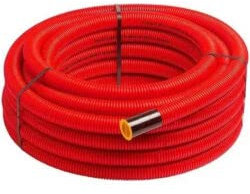 Gaine Tpc 40 - Rouge - Diamètre 40mm - Rouleau de 25 Mètres - TPC40R25