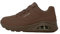 Skechers Damen Uno Stand On Air Sneakers, Braun, 40 EU