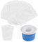 talifoca 20 Stück Pool-Skimmer-Socken, Pool-Filter-Socken, Pool-Skimmer-Filter, Pool-Skimmer-Socken, elastischer Nylon-Skimmer-Vorfilter, Pool-Skimmer-Socken-Weiß