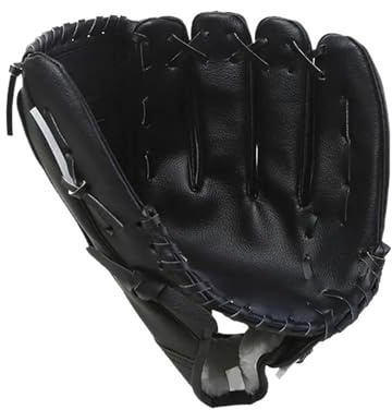 Baseballhandske 10,5 tums basebollhandske, PU-vaddhandskar, praktisk softball-utrustning, träningstävling för barn