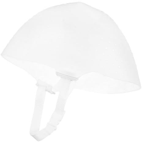 Generico Cuffia per Meches Professionale in Silicone Riutilizzabile con Ago per Colorazione Chioma e Evidenziazione, per Hairstyling e Tintura a Casa
