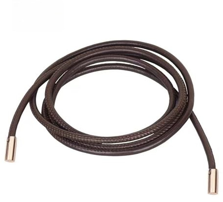 ITRHJTGP Corda in vita Cintura sottile con catena in vita cuciture in PU, cinturino decorativo semplice abito corda in fiocco for donna per abiti(Coffee)