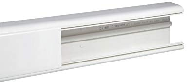 Legrand 010462 DLP Monobloc Goulotte, 1 Compartiments, 50mmx80mm, Blanc