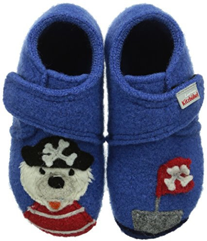 Living Kitzbühel Baby-Jungen Babyklett Pirat Lauflernschuhe, Blau (Victoria Blue 558), 20 EU
