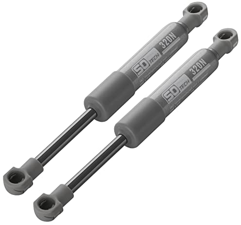 2 piezas Amortiguador a gas 320 N Resortes de compresión Pieza de recambio para KESSEBÖHMER de SOTECH