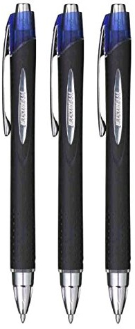 uni-ball SXN210 Jetstream RT SXN-210 210 210 Roller Print Mechanism in 3 Blue