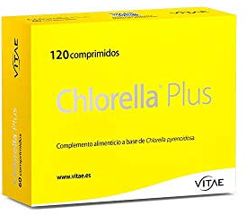 Vitae Chlorella Plus 120 comprimidos | Alga de Chlorella para depurar el organismo | Detox | Función depurativa