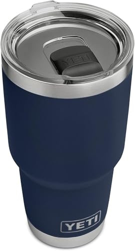 YETI Ramble Becher Mit MagSlider Deckel, Navy, 30 oz (887 ml)