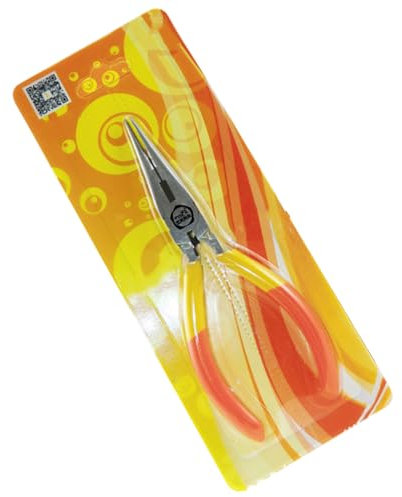 RGYBAO Alicates de punta de aguja de precisión pequeña de 4.5 pulgadas con cuerpo y pulido, herramienta manual multiusos para reparación de aficionados