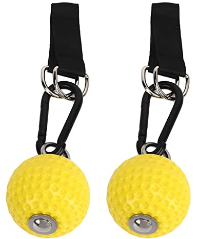 ANGGREK Dra Upp Bollgrepp Anti Slip Hand STÄRKARE TRÄNING Klättring Av Greppboll för Muskler och Underarmsträning med Rostfritt Stålkrok och Förstärkande Bälte