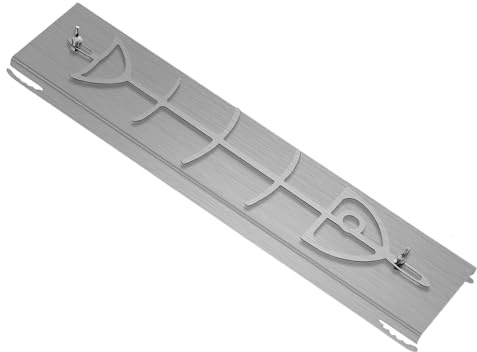 Genikeer Soporte para Salmón a la Parrilla, Tabla de Barbacoa Reutilizable para Pescado, Tabla de Pescado Reversible 82°C Utensilio de Cocina para Barbacoa Camping Exterior Terraza Jardín Fiesta