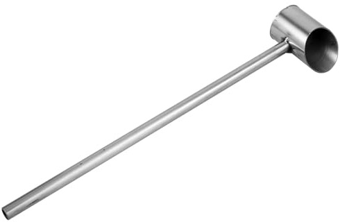 TEMPNAP Cucchiaio per Zucchero in Acciaio Inossidabile Resistente e Facile da Pulire, per Macchina per Zucchero Soffiato e Forniture per Marshmallow