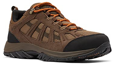 Columbia Redmond 3 Chaussures Basses De Randonnée Et Trekking pour Homme, Marron (Saddle x Caramel), 43 EU