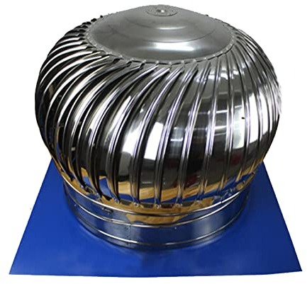 SHUDONGDEN Kaminaufsatz,Lüftungsaufsatz,Edelstahl Drehbarer Kugelaufsatz wasserdichte Abdeckung Für Turbinenlüfter, Für Schornsteine Und Abluftöffnungen Schornsteintöpfe,150mm/5.91in