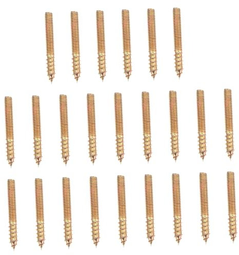 Healifty 1 Ensemble De 100 Pièces vis autotaraudeuse Vis à double tête boulon inoxydable tapotement Vis de tapisse Acier Carbone Coloré