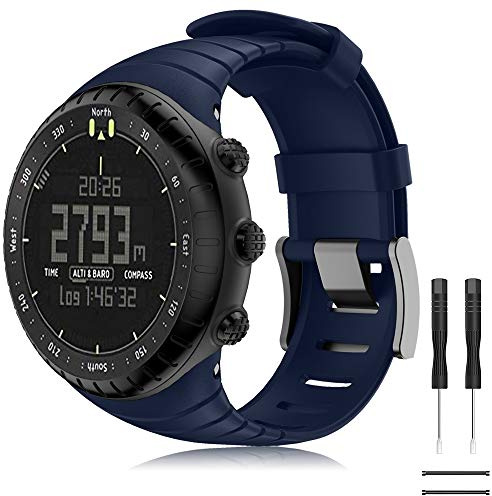 Core Klockarmband, Silikon Armband Ersättningsband för Core, Justerbart klockband