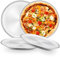 HaWare Pizzaplech 4er Set, Rund Pizzaform Pizza Backblech für Backofen Backen - 26＆30cm, Ungiftig ＆ Gusund, Leicht zu Reinigen ＆Spülmaschinenfest