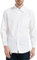 Zahala Battery Men's Dress Shirt Long Sleeve Slim Fit Casual Business Formal Button Down Shirts with Pocket(White,XL)