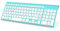 JOYACCESS Wireless Keyboard - Multi-Device Compatible for Laptop, Android, Windows, iMac, MacBook, iPad Air/Pro - Turquoise
