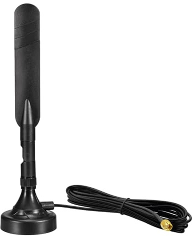 Eightwood 4G LTE Antenna with Magnetic Base MIMO SMA Male Antenna for 4G LTE Router Hotspot Modem Industrial Cellular IoT Gateway Security Camera