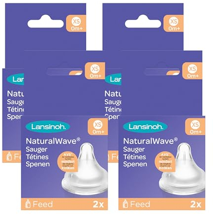 Lansinoh I Tétines NaturalWave XS X4- Dès la naissance