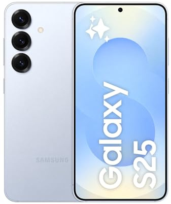 Samsung Galaxy S25 Smartphone AI, 3 anni di Garanzia del produttore, Display 6.2'' FHD+ Dynamic AMOLED 2X, Fotocamera 50MP, RAM 12GB, 128GB, 4.000 mAh, Icyblue [Versione italiana]