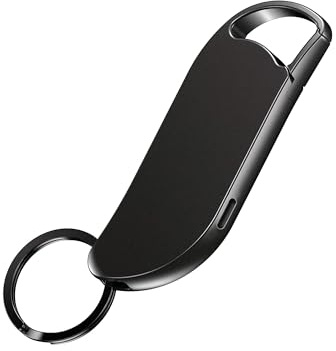 Vandlion Enregistreur Vocal 64Go, Mini Enregistreur avec 900H de Mémoire, USB C Dictaphone Portable avec Activation Vocale pour Conférences Entretiens Réunions Cours