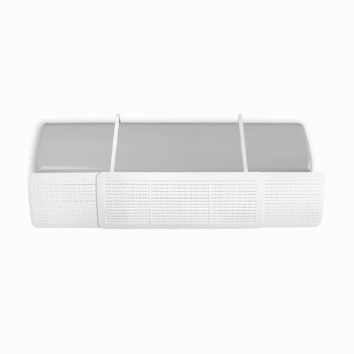 Déflecteur AR, déflecteur de climatiseur universel, portable et réglable, pour climatiseur mural, pour maison, bureau, chambre, salon, blanc