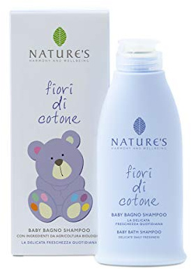 Bios Line Natures bomullsblommor babybad schampo - 150 ml