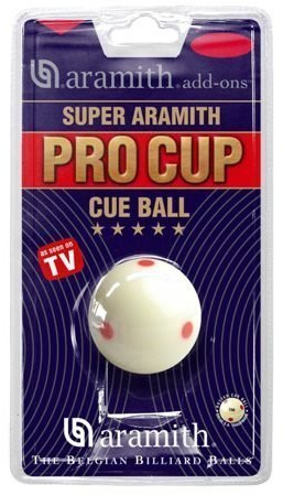 Aramith Pro Cup TV Snooker Cue Ball 2-1/16? Size