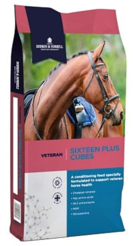Dodson & Horrell Sixteen Plus Cubes Horse Feed for Senior Horses, 20 kg