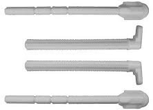 GEBERIT serie 241.874.00.1 Set perni di comando e distanziali senza attrezzi