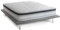Talamo Italia - Einzelmatratze Laila, abnehmbarer Bezug aus Memory Foam+Gel und Taschenfedern, 100 % Made in Italy, milbenhemmend und hypoallergen, 90 x 200 x 27 cm