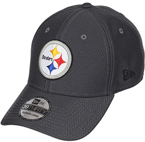 New Era Pittsburgh Steelers NFL Hex Tech 39Thirty Stretch Cap - M - L