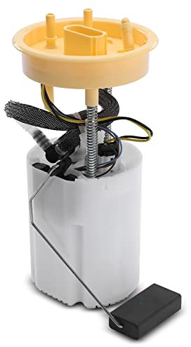 Frankberg Kraftstoffpumpe Benzinpumpe Kraftstoff-Fördereinheit Modul Satz ohne Drucksensor 5-Polig Kompatibel mit Polo 6C1 6R1 Fabia II 542 Replace# 6R0919050AB