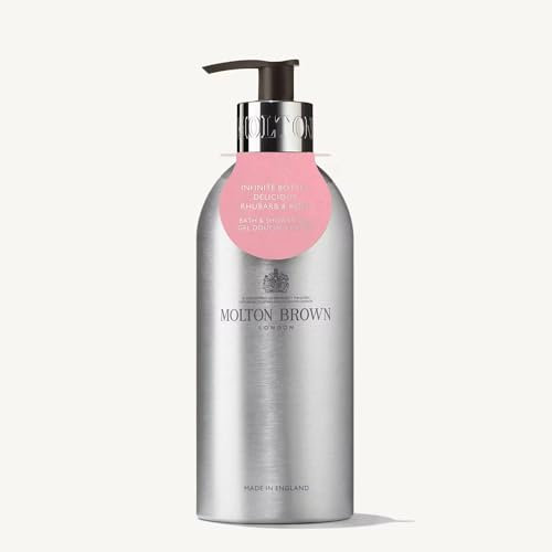 Molton Brown Delicious Rhubarb & Rose Bath & Shower Gel Infinite Bottle 400 ml