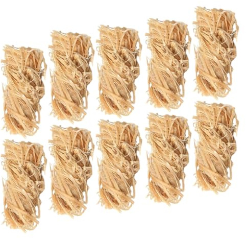 BIUDECO 12 Pastillas de Encendido Naturales de Cera y Madera Biodegradables para Fogatas Parrillas y Estufas de Leña Compactas y Prácticas para Camping Barbacoas y Emergencias