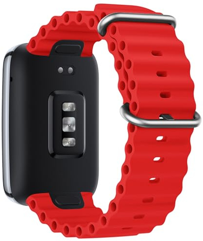 Ocean Loop-band för Apple Watch ultramjukt andningsbart elastiskt sportband i silikon, kompatibelt med serie 11/10/9/8/7/SE/6/5 (49 mm 45 mm 44 mm 42 mm 41 mm 40 mm 38 mm), 49 45 44 46 42mm(S321
