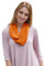 Lina & Lily Modal Premium Jersey Loop Schal für Damen Herren (Orange)