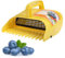 Berry Picker with Handle,Blueberry Picker,Blue Berry Picking Rake for Picking Raspberries, Blackberries, Blueberries and Currants(Yellow 22 * 14 * 17cm)