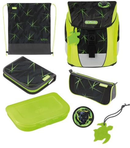 Herlitz mitwachsender Schulranzen FiloActive DIN Plus Wild Life 19 l