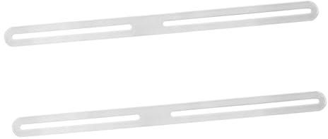 UKCOCO 2 Soportes De Esquina Para Valla Soporte De Instalación Para Buzón Kit De Fijación Para Buzón Accesorios Para Buzón Soporte De Montaje Para Buzón Acero Inoxidable Plateado