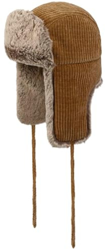 Stetson Seldovia Pilotmössa Damer/Herrar - ushanka med foder höst-vinter Höst Vinter - M (56-57 cm) brun